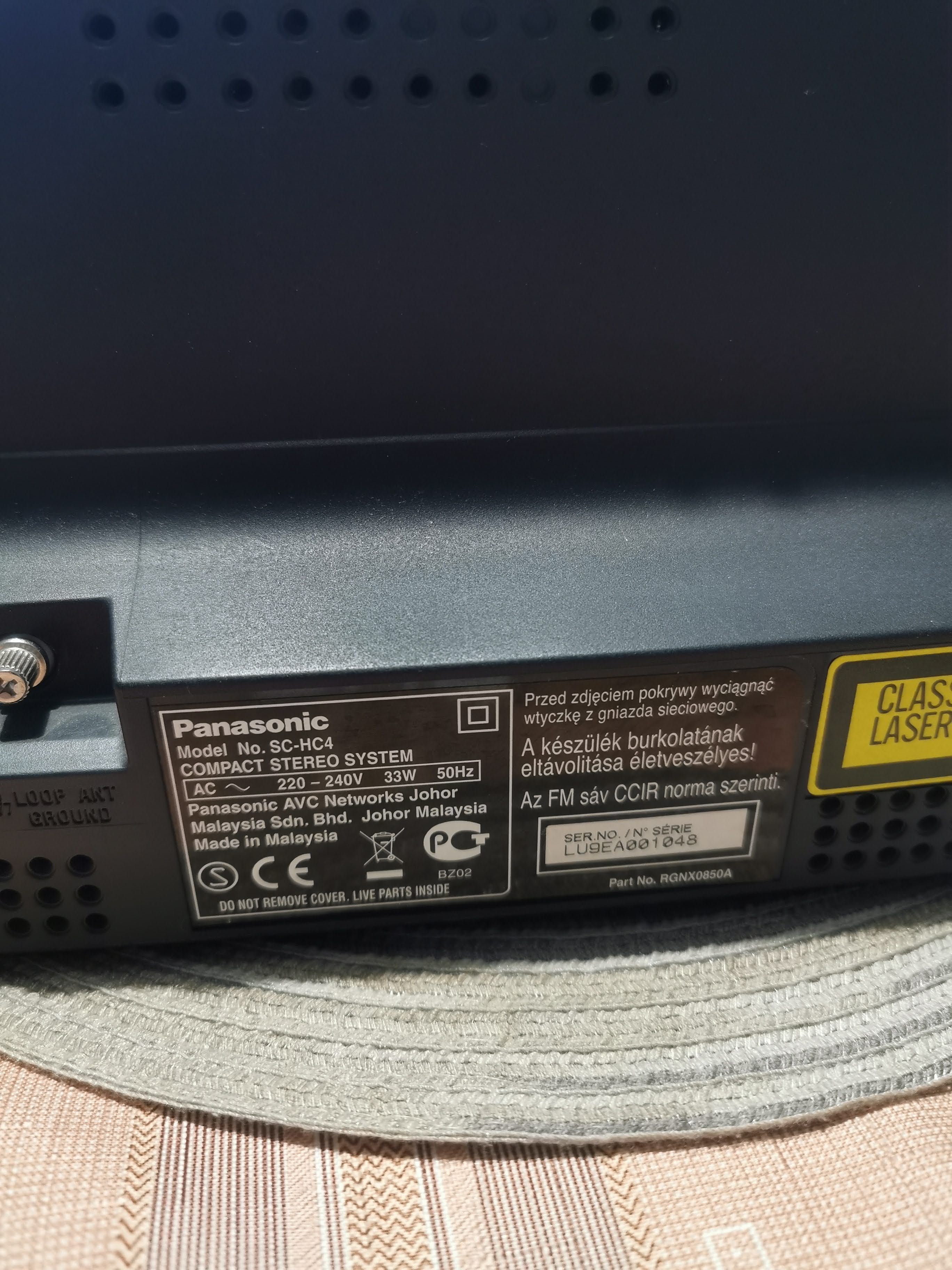 Panasonic SC-HC4 kompaktowa mikrowieża Hi-Fi Bydg.
