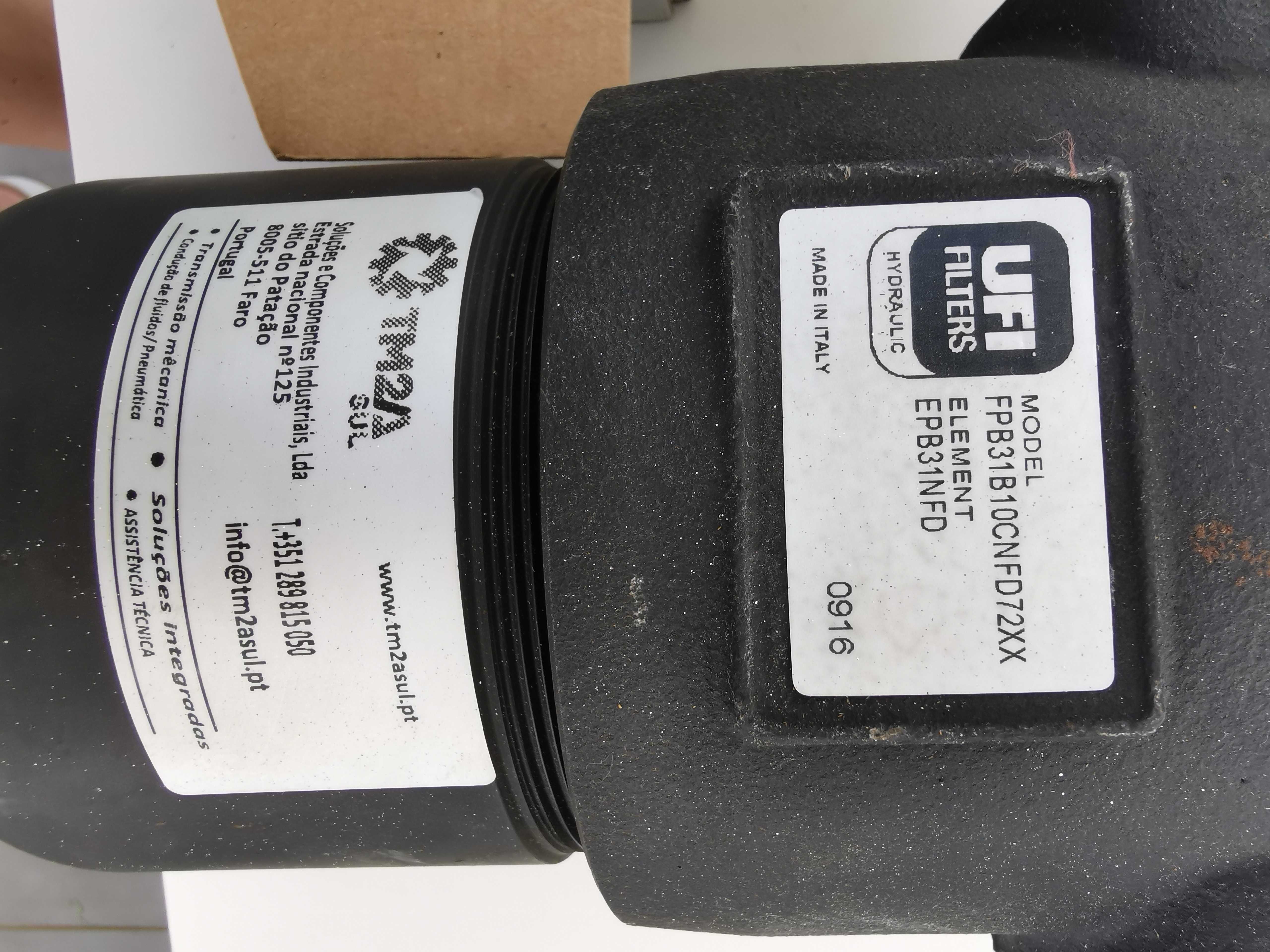 Filtro pressão de hidráulico UFI