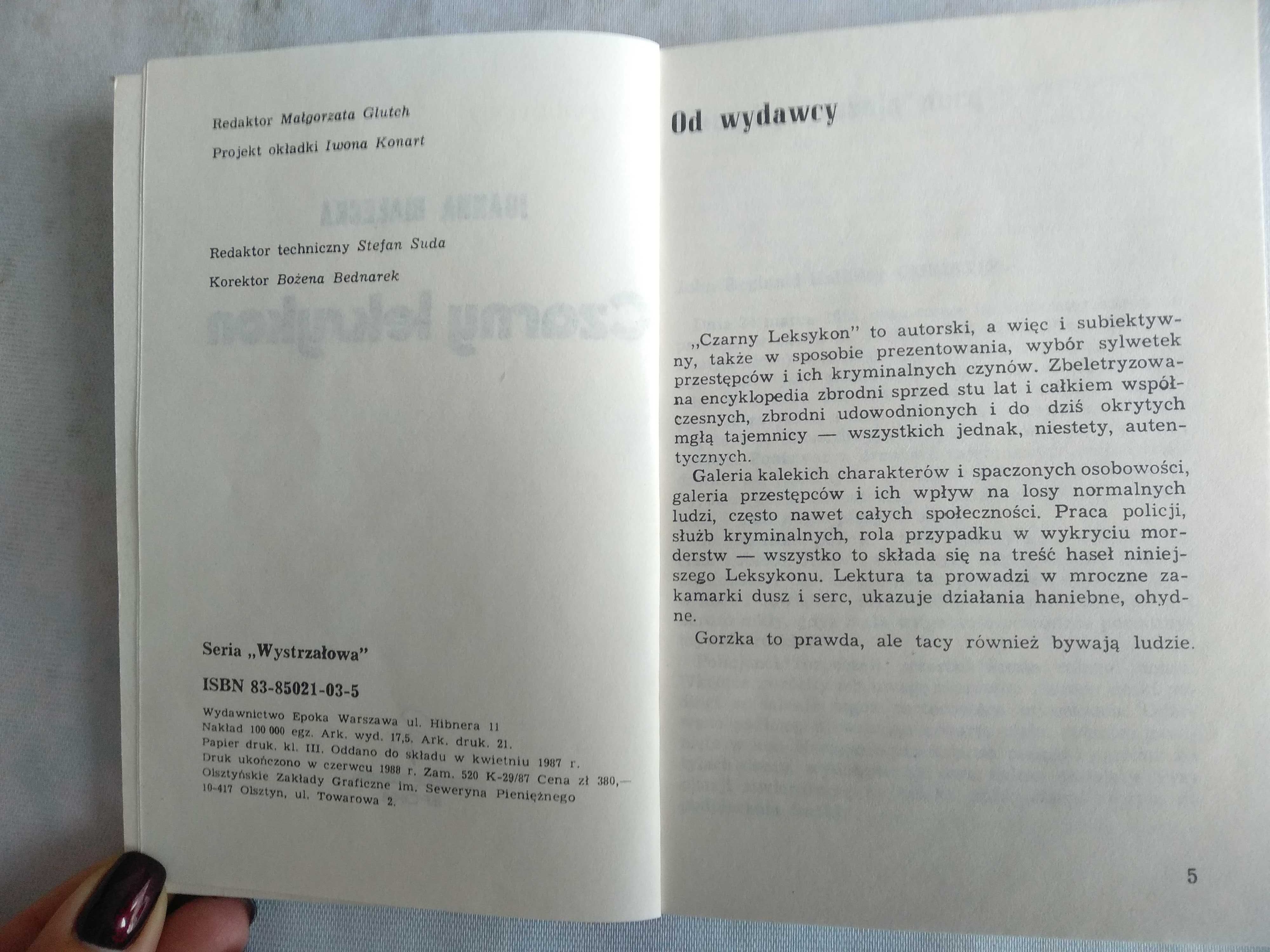 "Czarny leksykon" Joanna Białecka