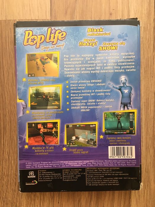 Gra komputerowa „Pop life”