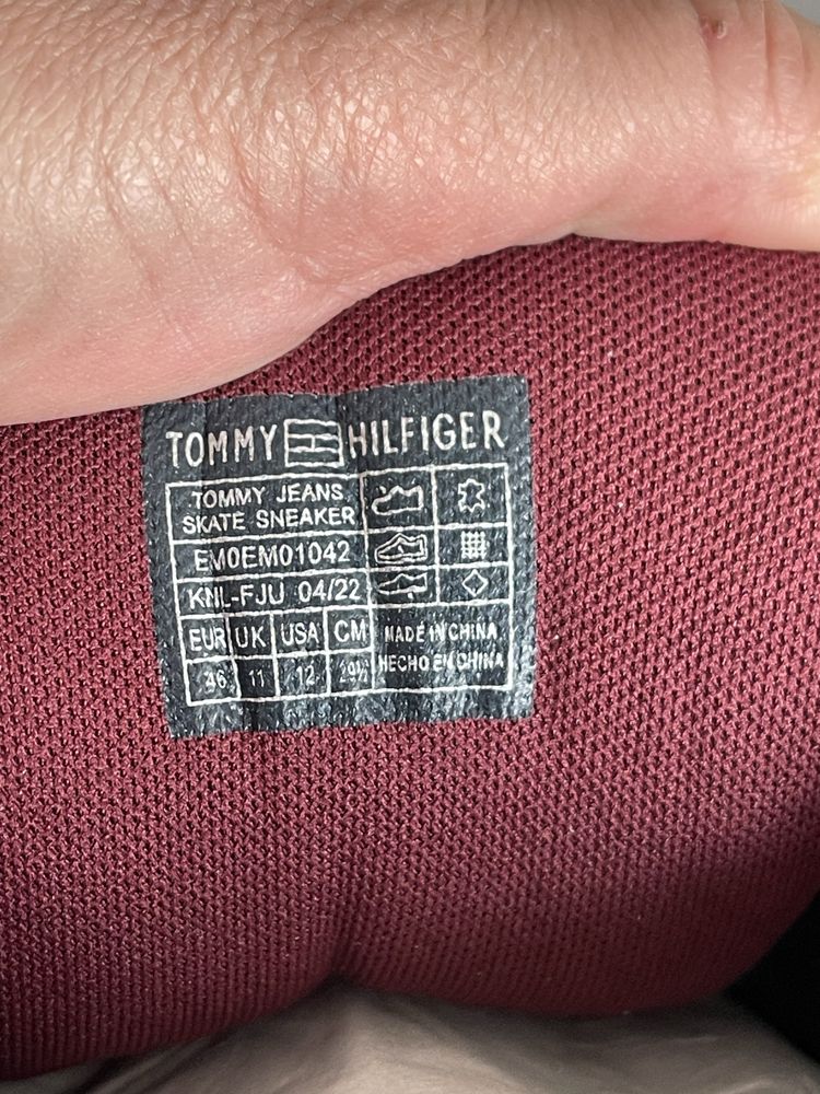 Кросівки чоловічі Tommy Hilfiger шкіра 12 ( 29-29,5см) Оригінал