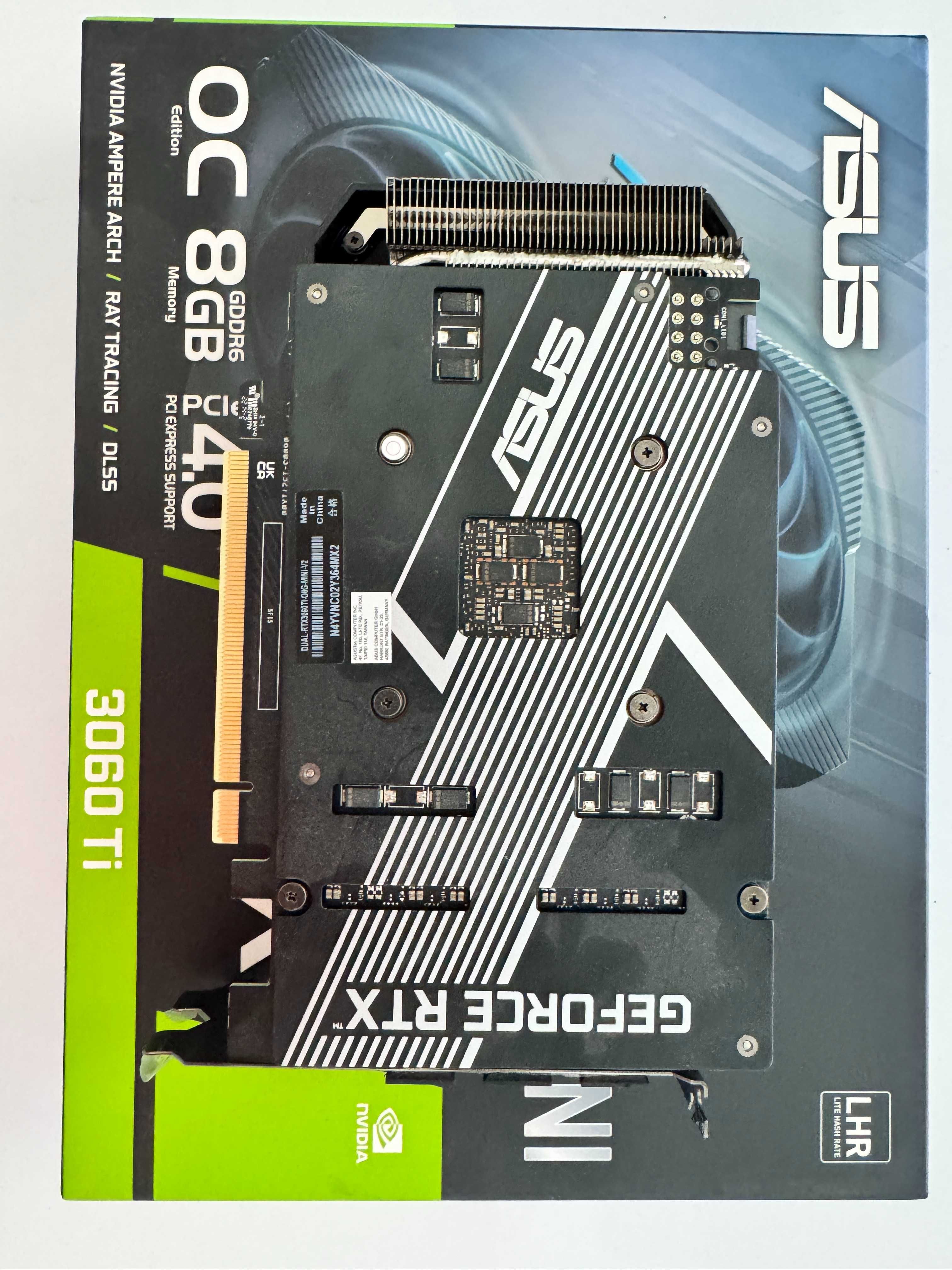 ASUS Dual GeForce RTX 3060 Ti V2 Mini Nvidia 8GB GDDR6