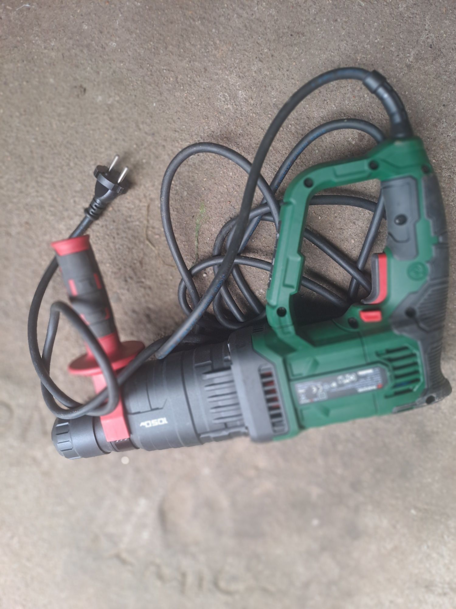 mlotowiertarka wiertarka udarowa udar parkside PBH 1050 D4