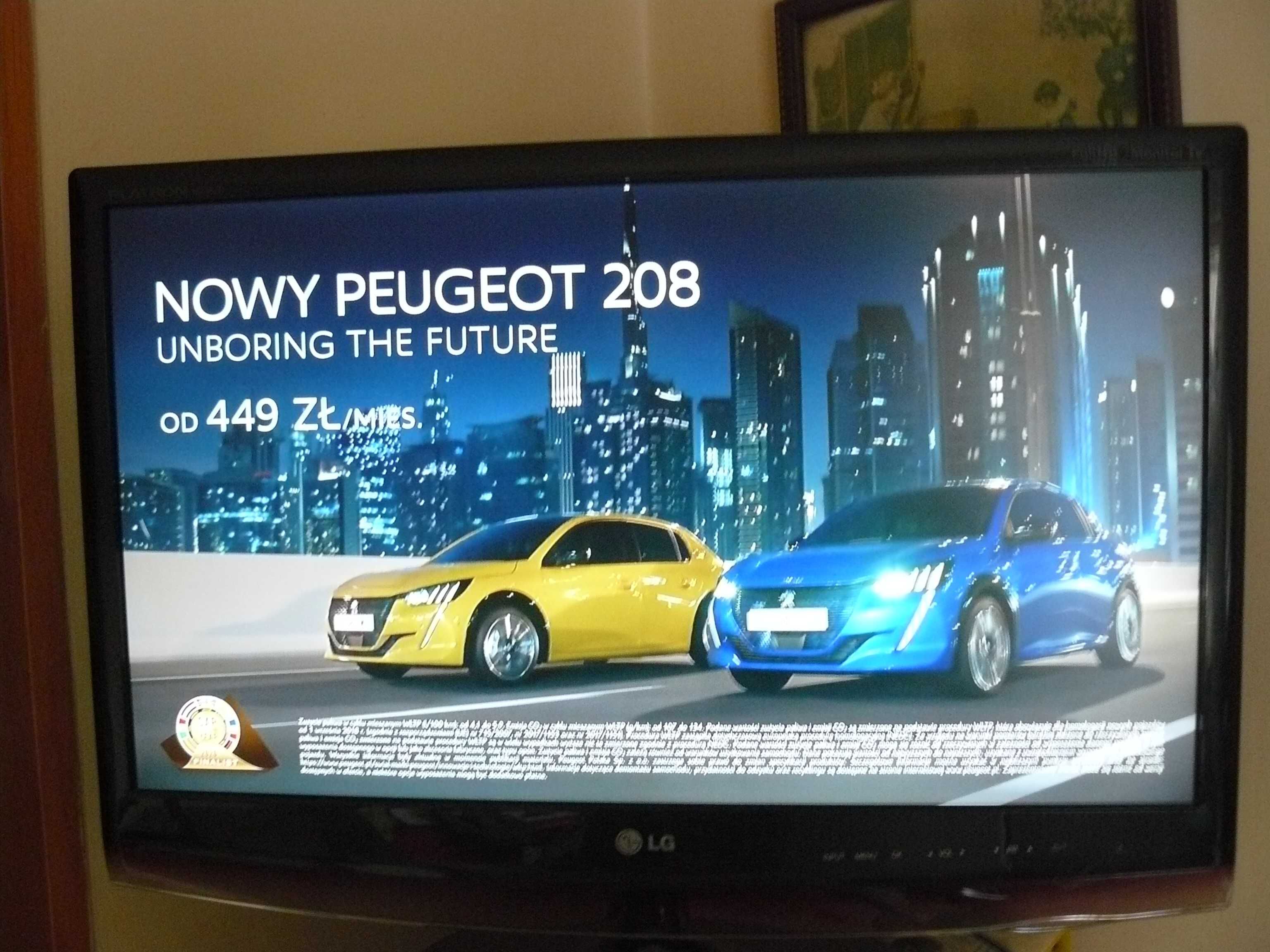 Telewizor z monitorem 24 cale LG pilot FullHd Super obraz
