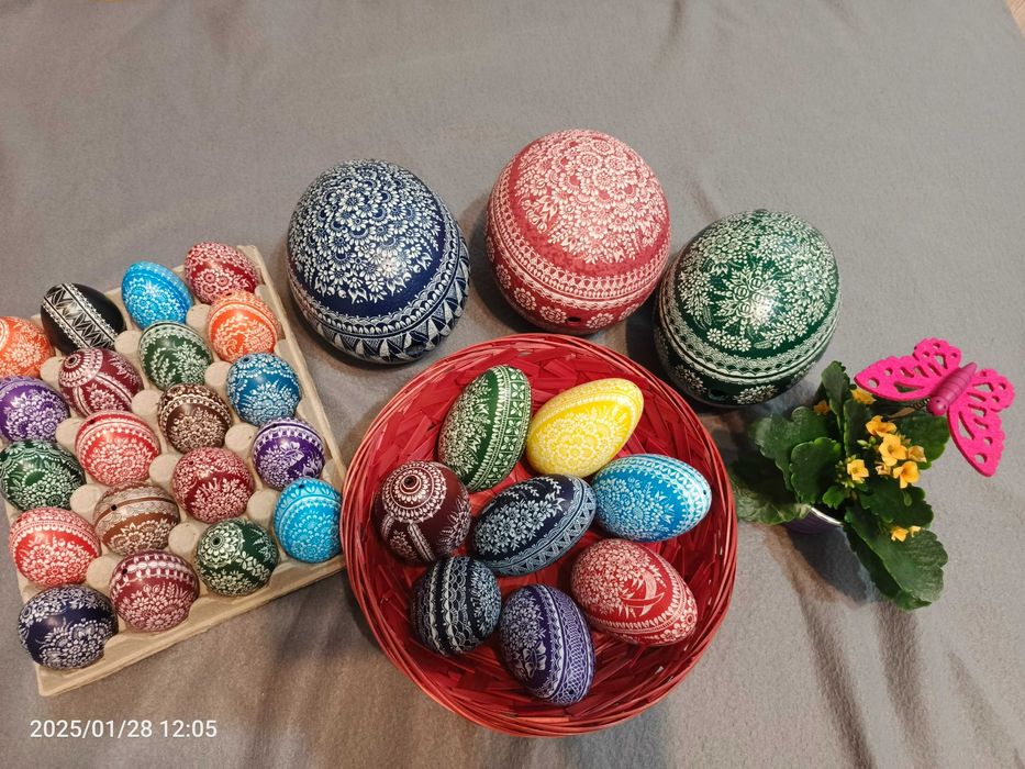 Kroszonki pisanki wydmuszki kurze i gęsie