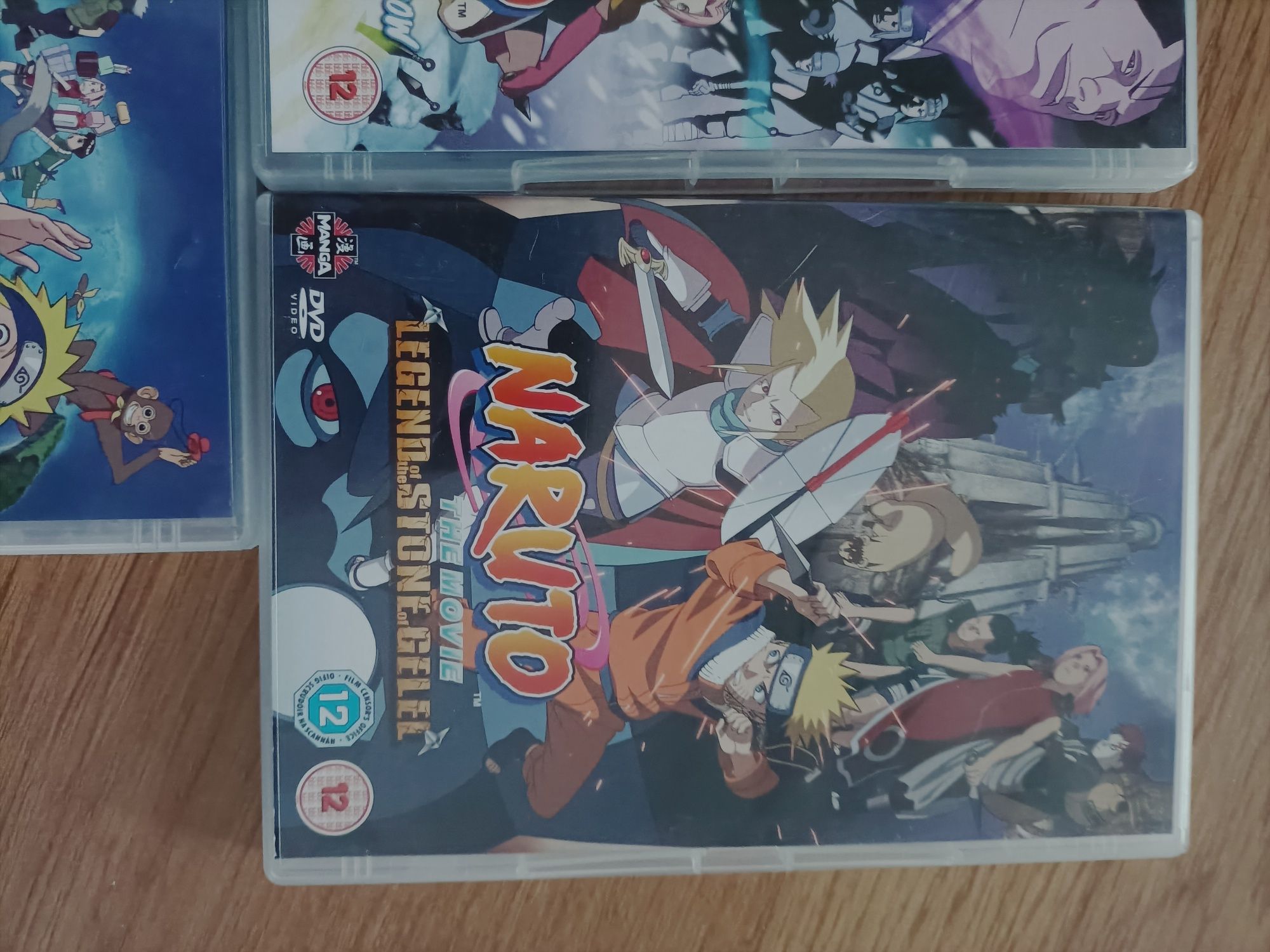 3 Filmy DVD Naruto Unleashed