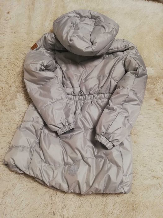 kurtka puchowa Reima 164 srebrna kurtka Reima 164 puchowa