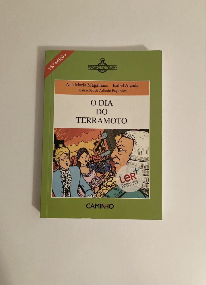 Livro O Dia Do Terramoto