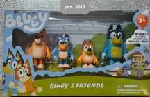 Bluey & frjends sztywne figurki
