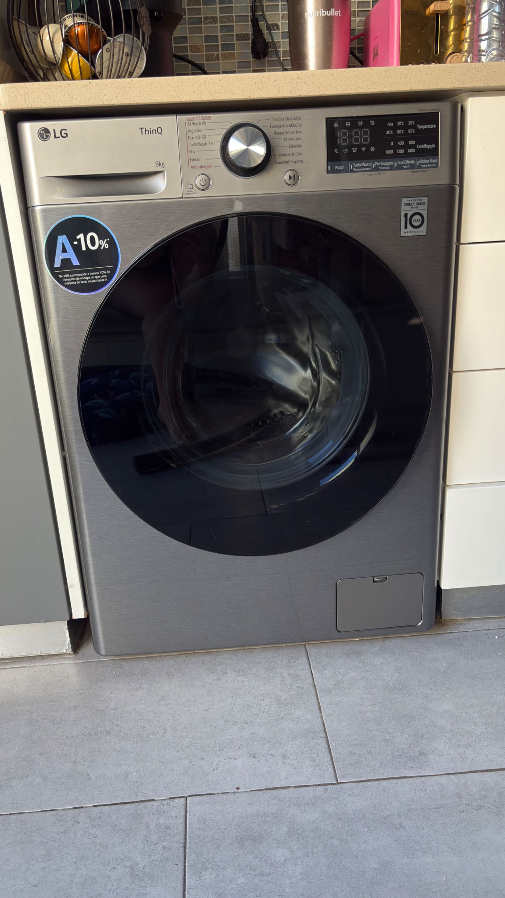 Máquina lavar roupa LG nova