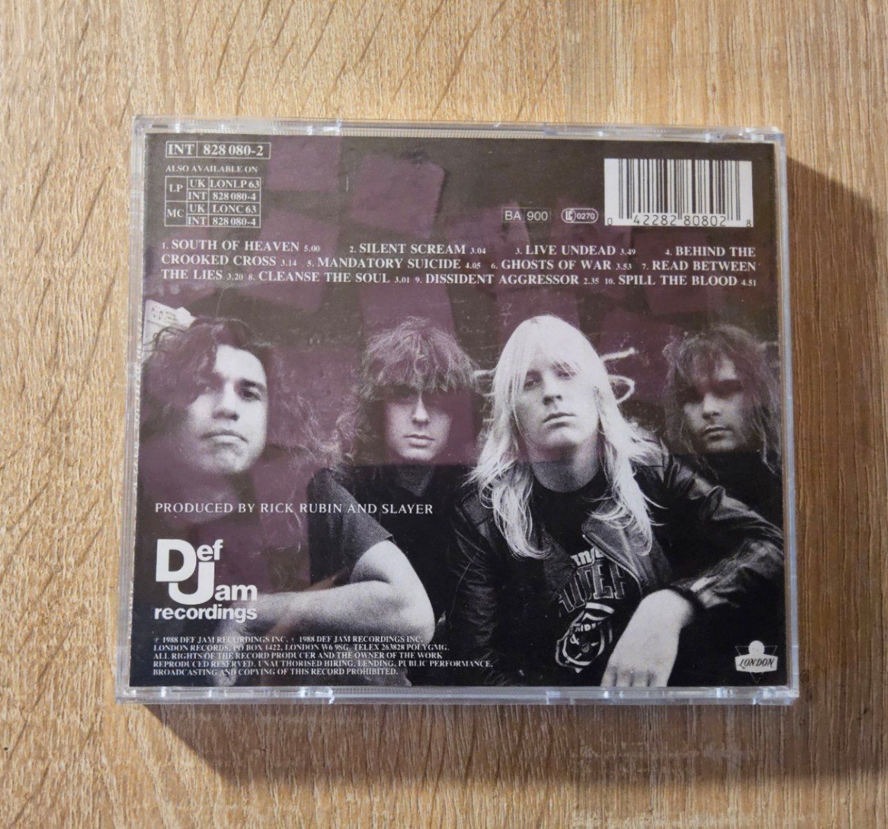 CD Диск Slayer South of Heaven