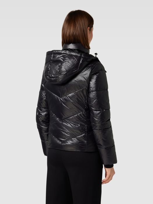 Kurtka pikowana ze stójką model ‘Pepule’ - czarny Boss nowa z metką