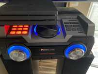Kolumny Pure acoustics i wzmacniacz/wieża dj panasonic sc max 4000