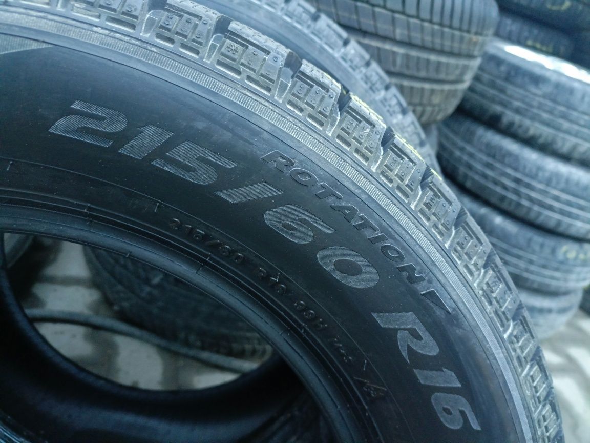 Nowe opony zimowe 215/60/16 Pirelli 2 sztuki 2022r