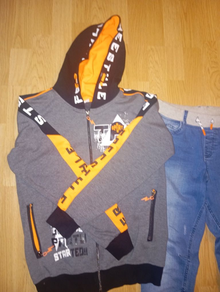 Zestaw ubranek dla chłopca r 146 / 152