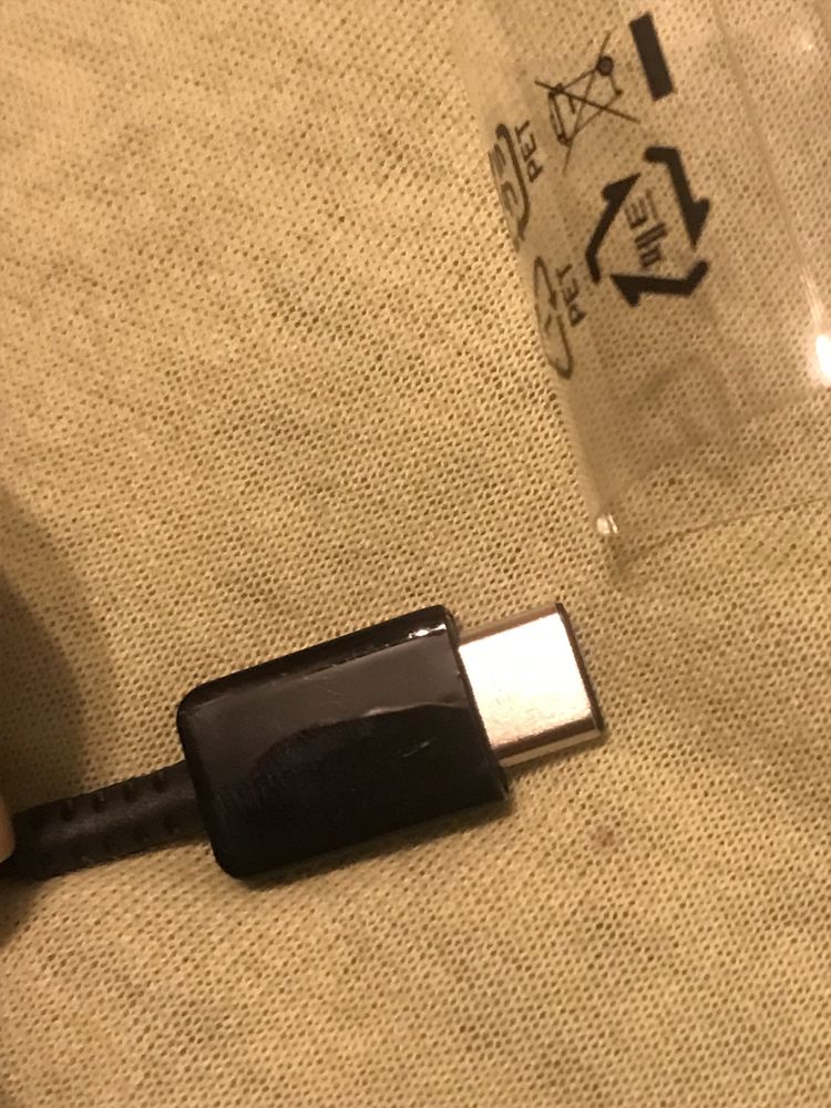 Oryginalny przewód Samsunga  1.2m/3A usbA-usbc