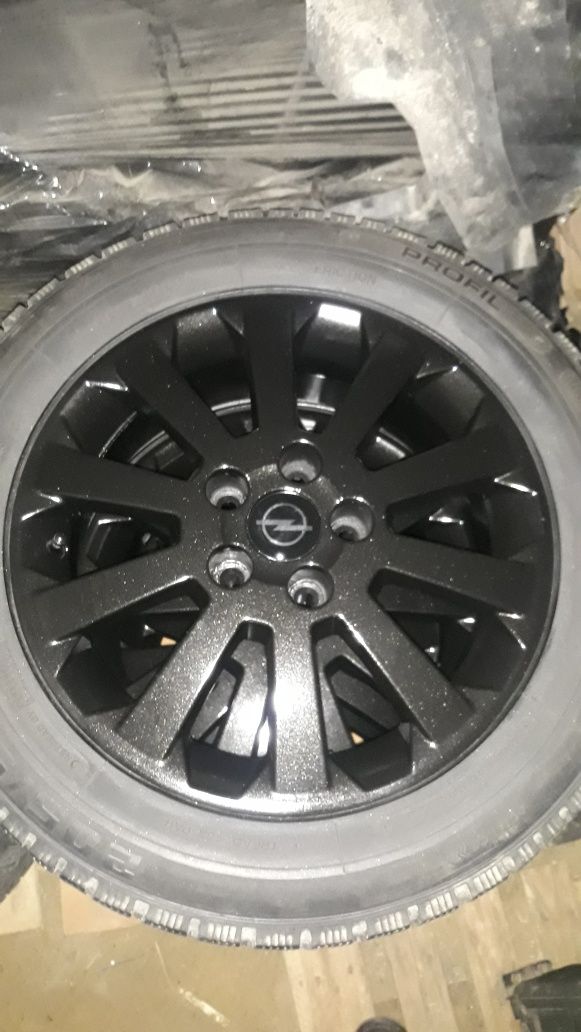 Opel 15 i 16 Koła alufelgi 5x110 opony letnie zima 185.60.15 205.55 16