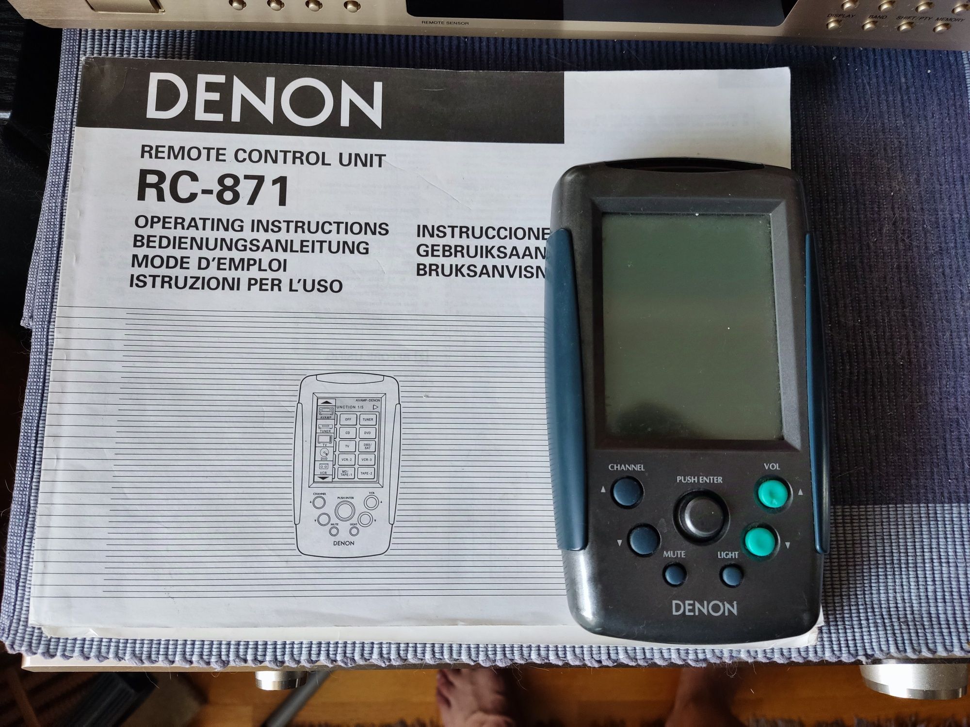 Denon AVC-A1SE Wzmacniacz Kina Domowego 7x220 Okazja jak nowy