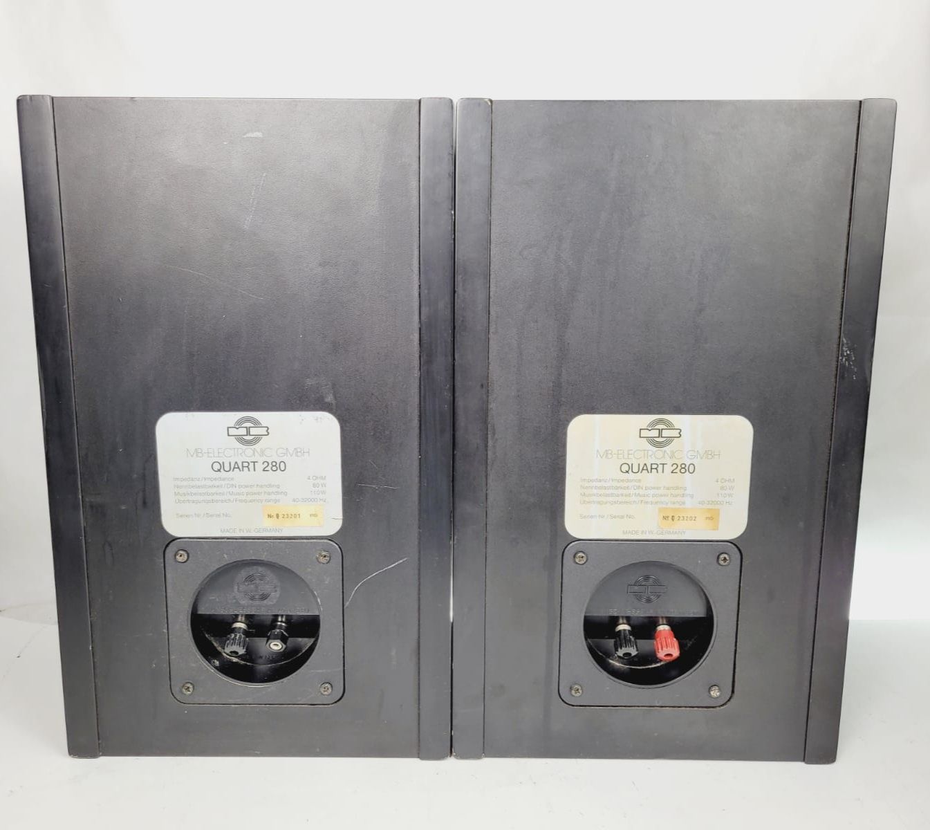 Mb Quart 280 Monitory kolumny 2 drożne 80/ 110W 4ohm