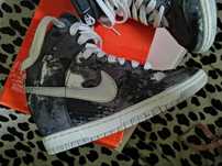 Buty Sneakersy NIKE DUNK SKY HI półbuty w sportowym stylu Na Koturnie