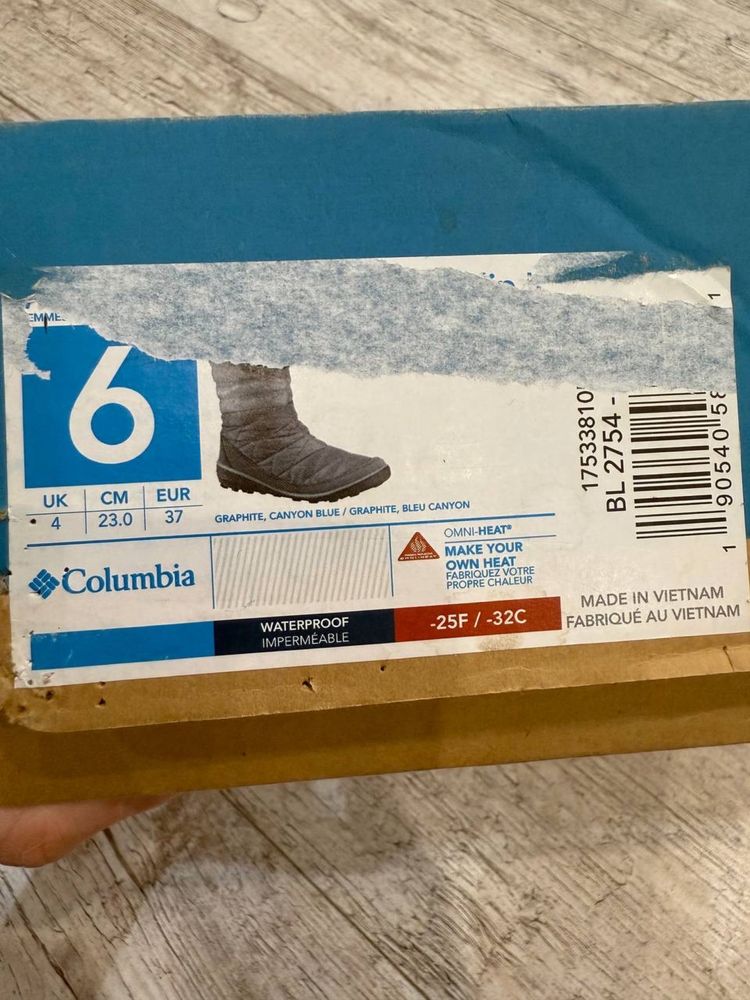 Columbia жіночі чоботи
