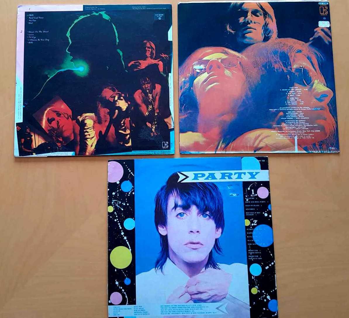 LPs The Stooges  // Iggy Pop IMPECÁVEIS