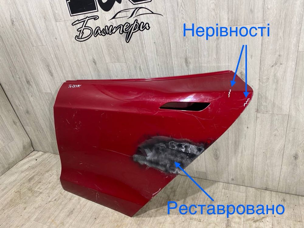 Дверь задняя левая Tesla Model S 2016 2017 2018 2019 2020 2021 2022 г.