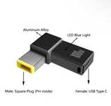 Адаптер 100W USB-C на Square Plug (Lenovo)