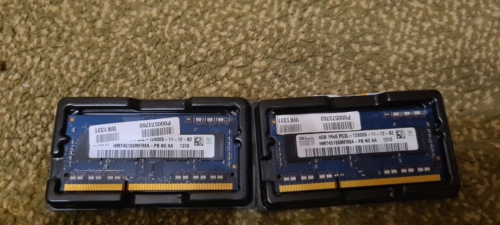 Pamięć  ram 2 x 4 GB 1Rx8 PC3L