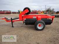 Wał posiewny 4.5-6.2m hydraulika włóka EuroMasz Agrofaktory Intertech