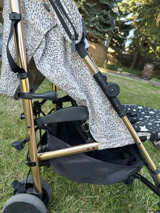 Wózek spacerowy elodie details stockholm złoty spacerówka