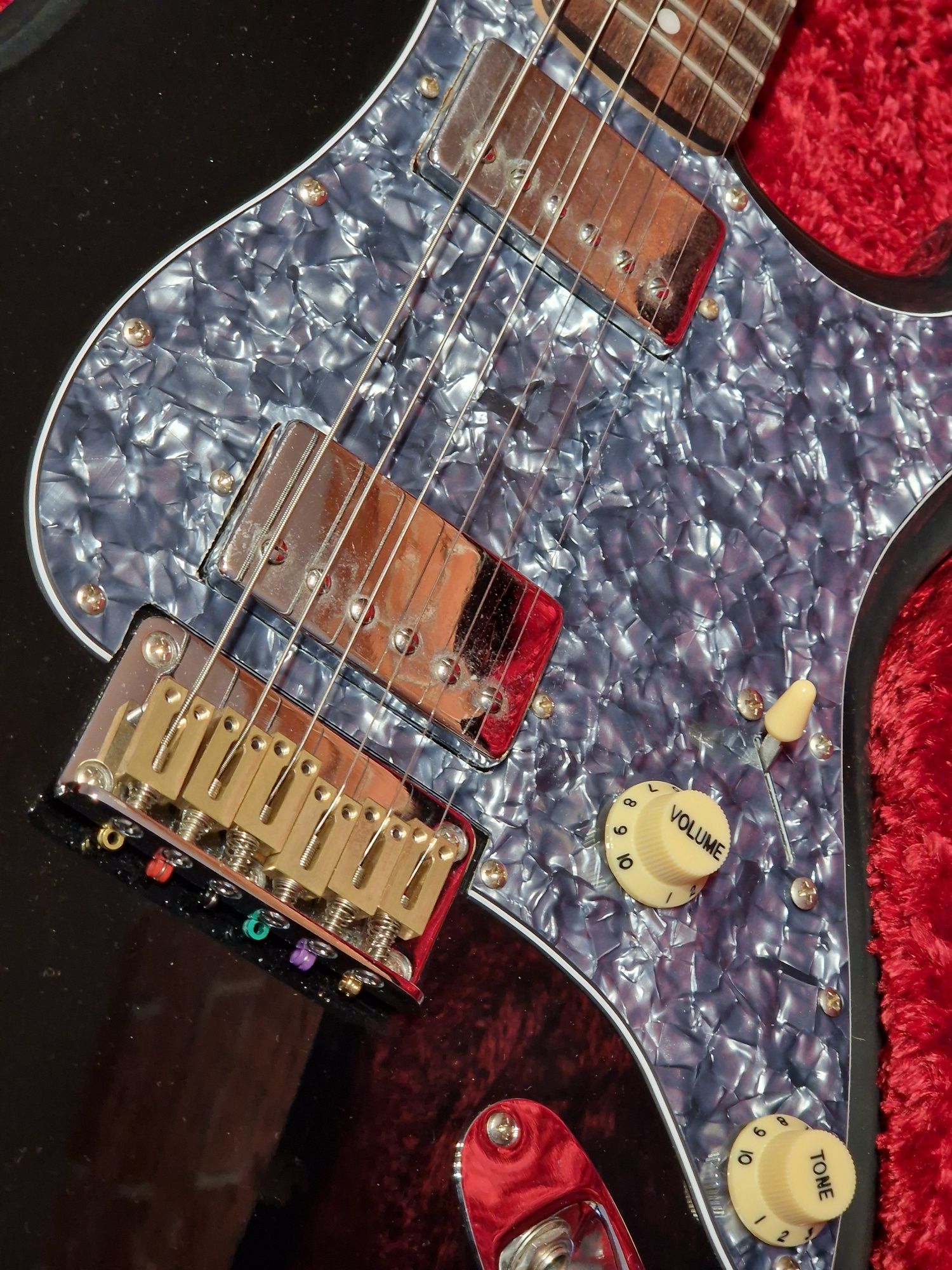 Gitara Squier by Fender, Japan, Tokai, P90, klucze blokowane,
