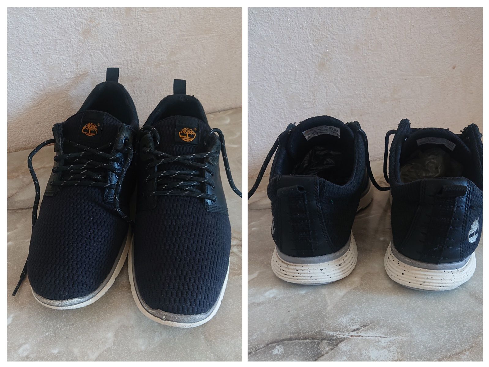 Мужские чёрные оригинальные кроссовки timberland killington oxford