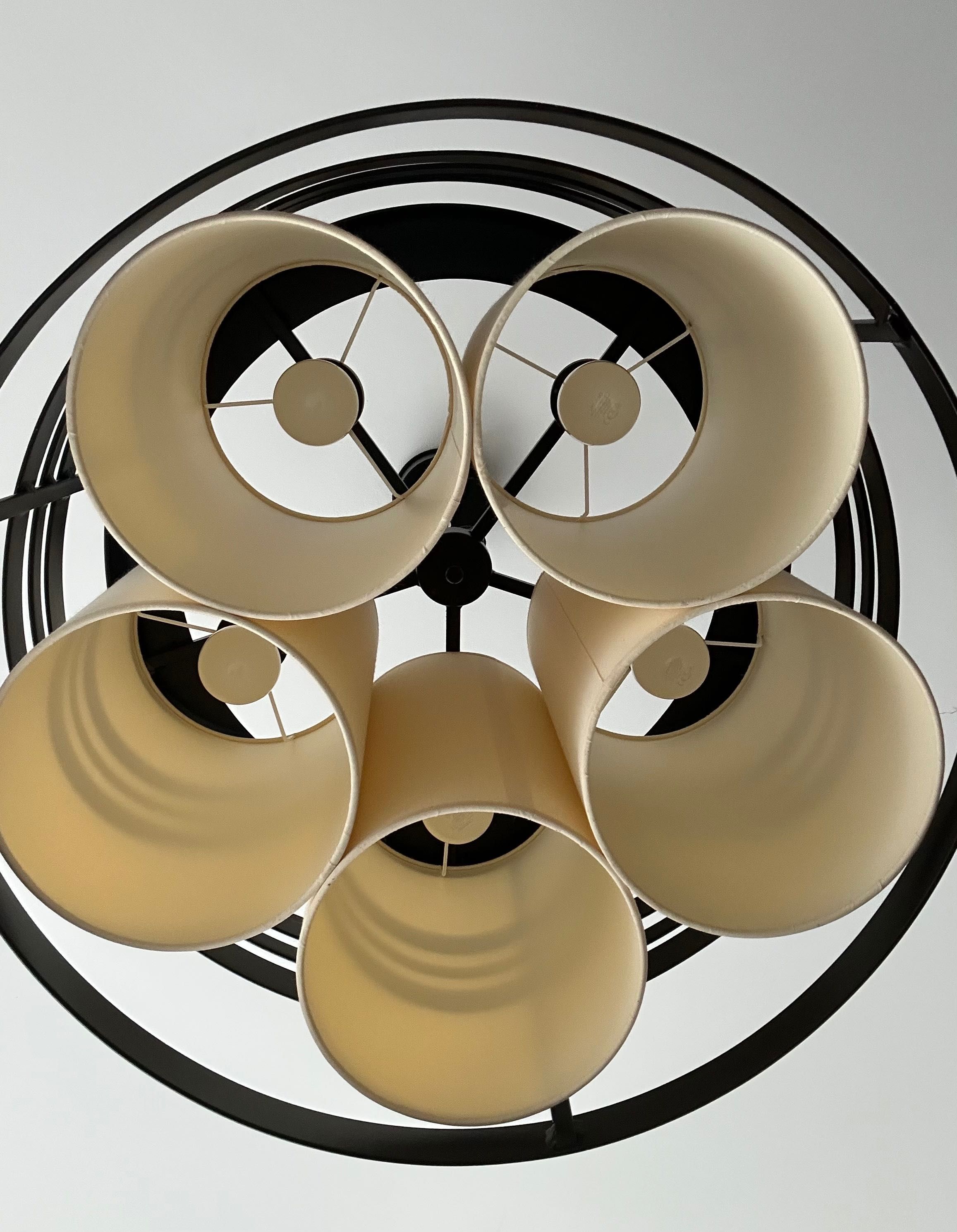 Candeeiro Mambo C/ 5 Lampadas Led's.