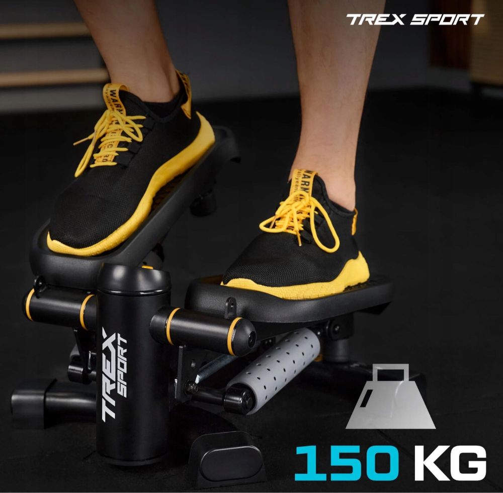 Степпер Trex Sport TX-070SP з еспандерами та лічильником кроків
