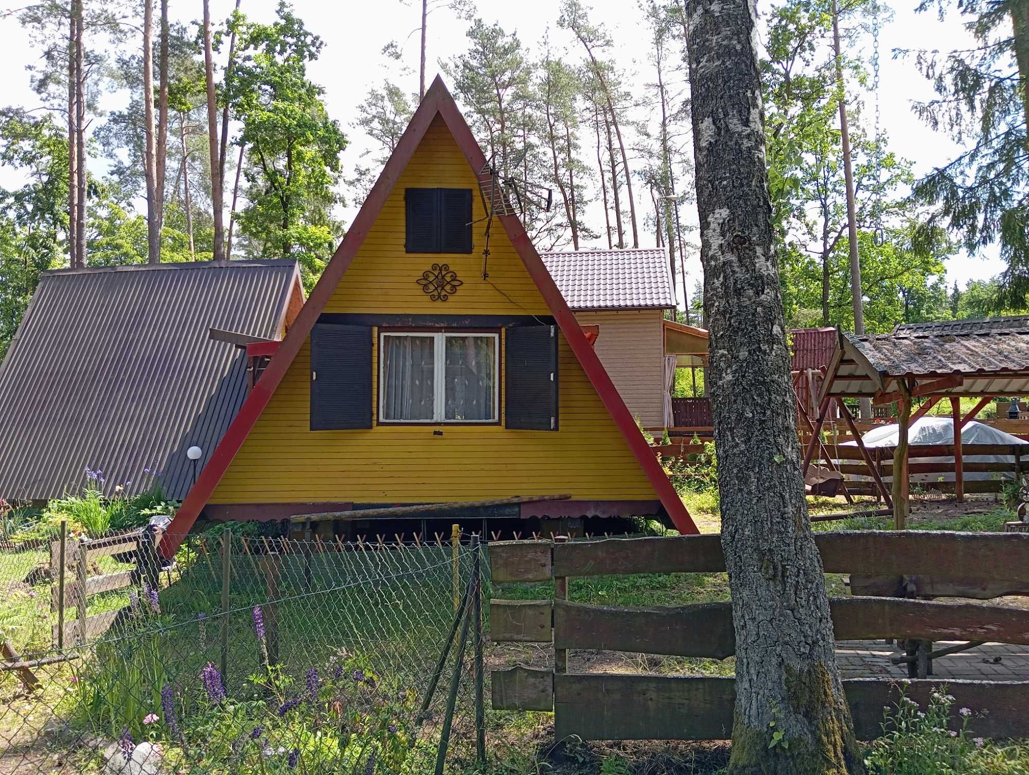 Domek letniskowy nad jeziorem Symsar/ Kłębowo-Lidzbark Warmiński
