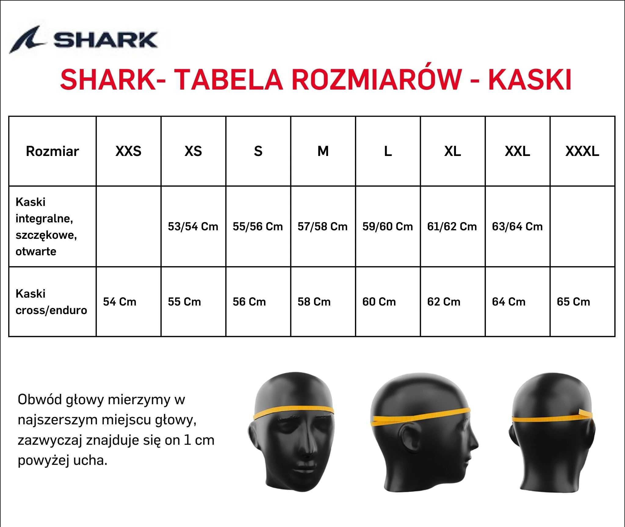 Kask motocyklowy SHARK SKWAL i3 BLANK SP S nowość