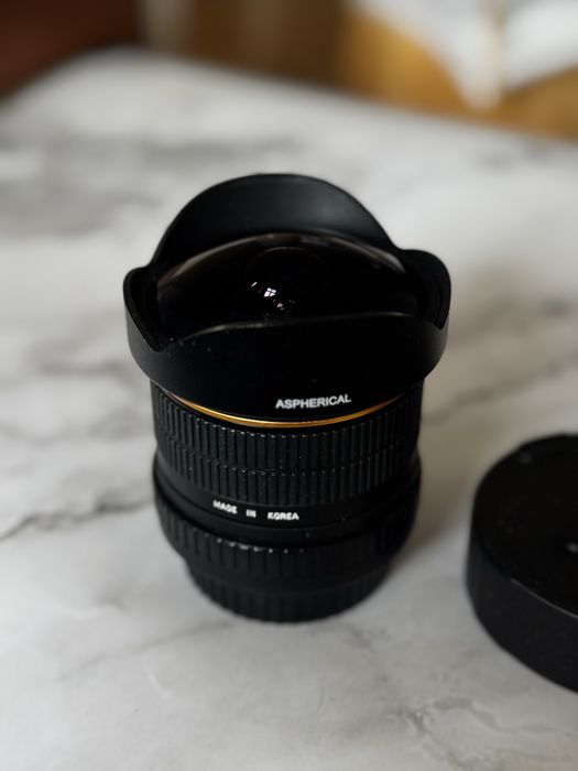 Obiektyw Rybie Oko Samyang 8mm f/3.5 Fisheye do Canon EOS