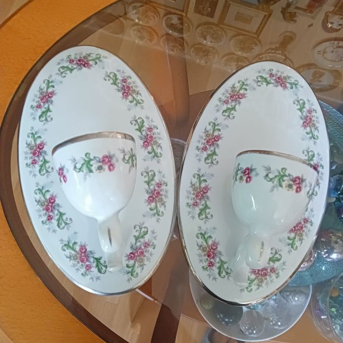 Porcelana świeczniki