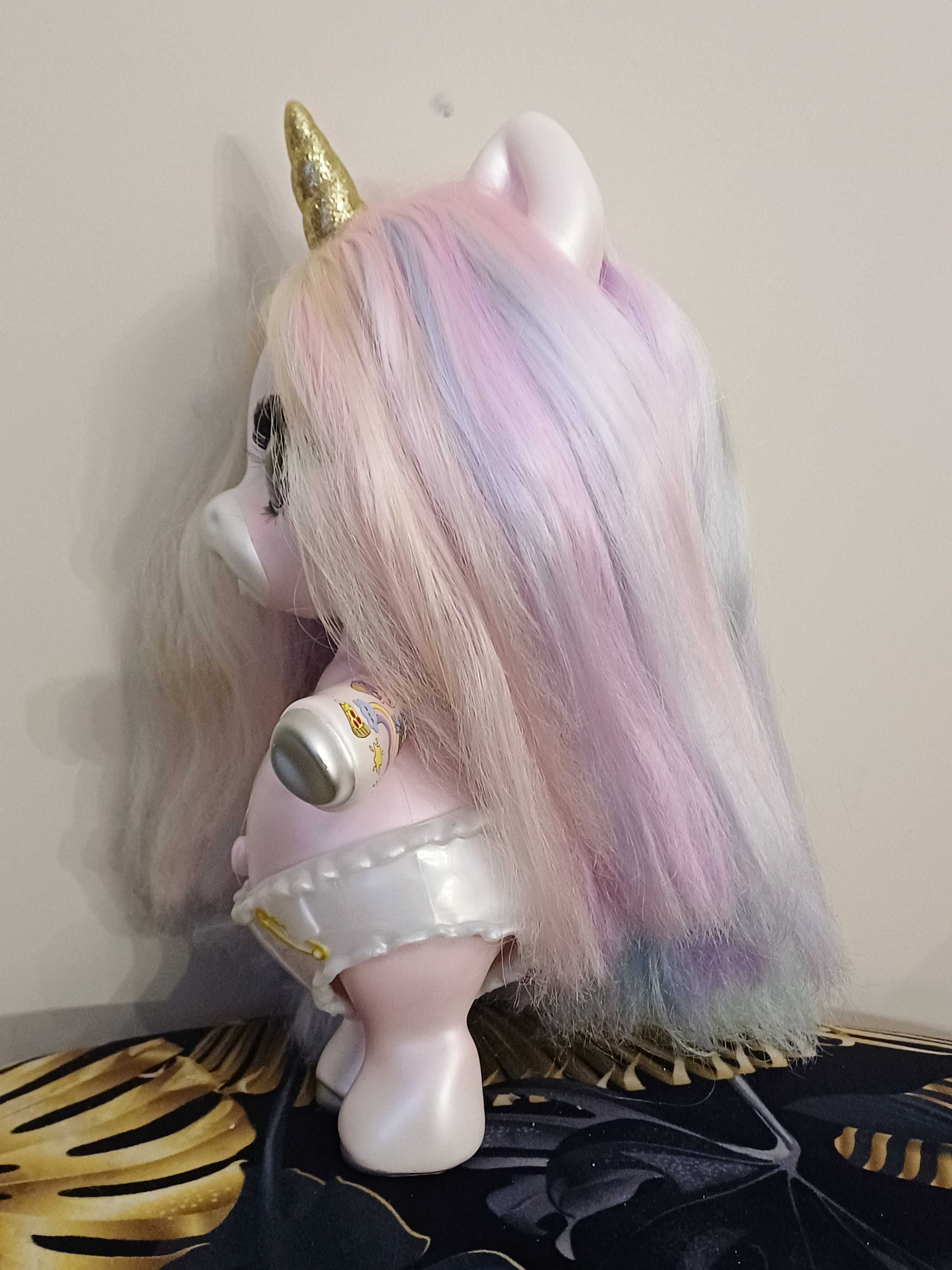Duża lalka Jednorożec Poopsie UNICORN tęczowe włosy cudo!
