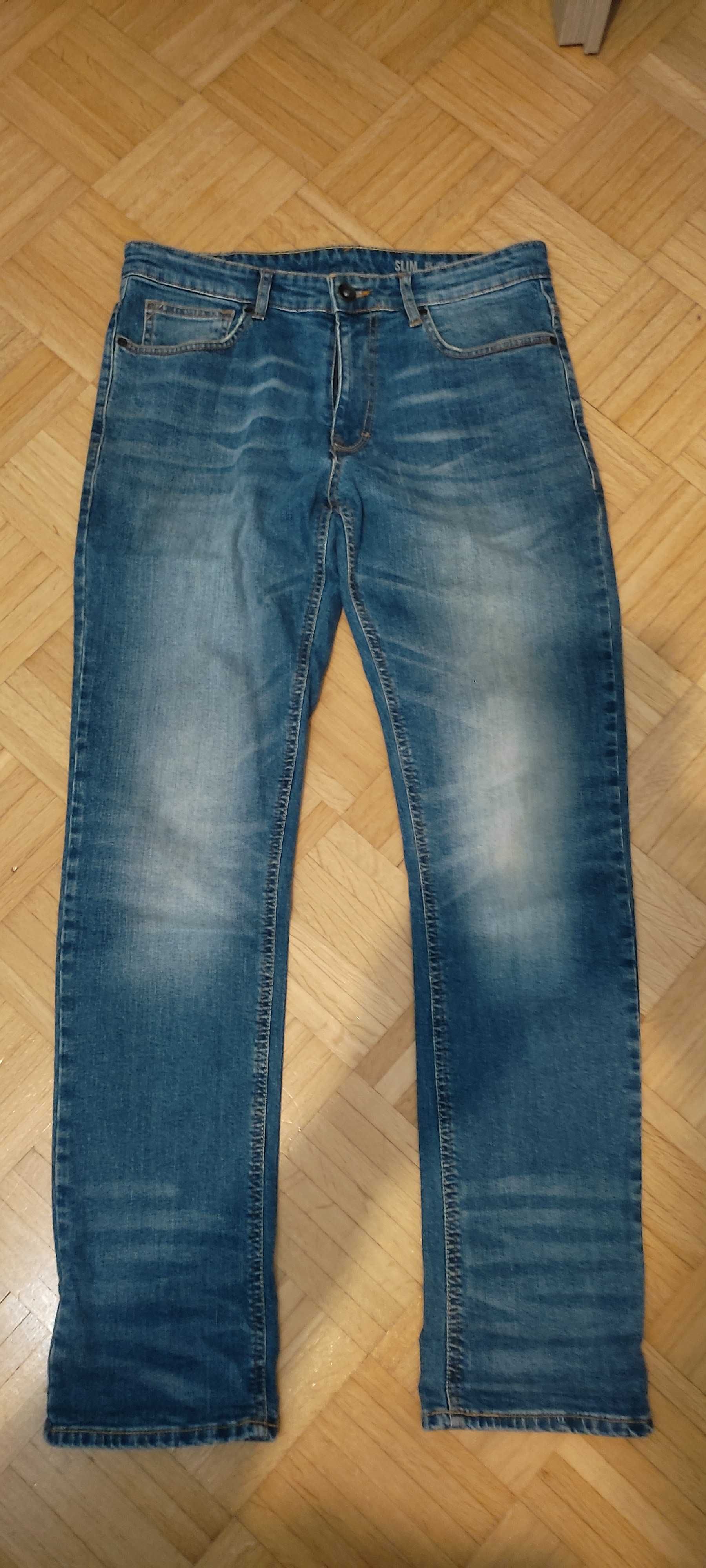 Spodnie jeansy Slim 32/32 F&F