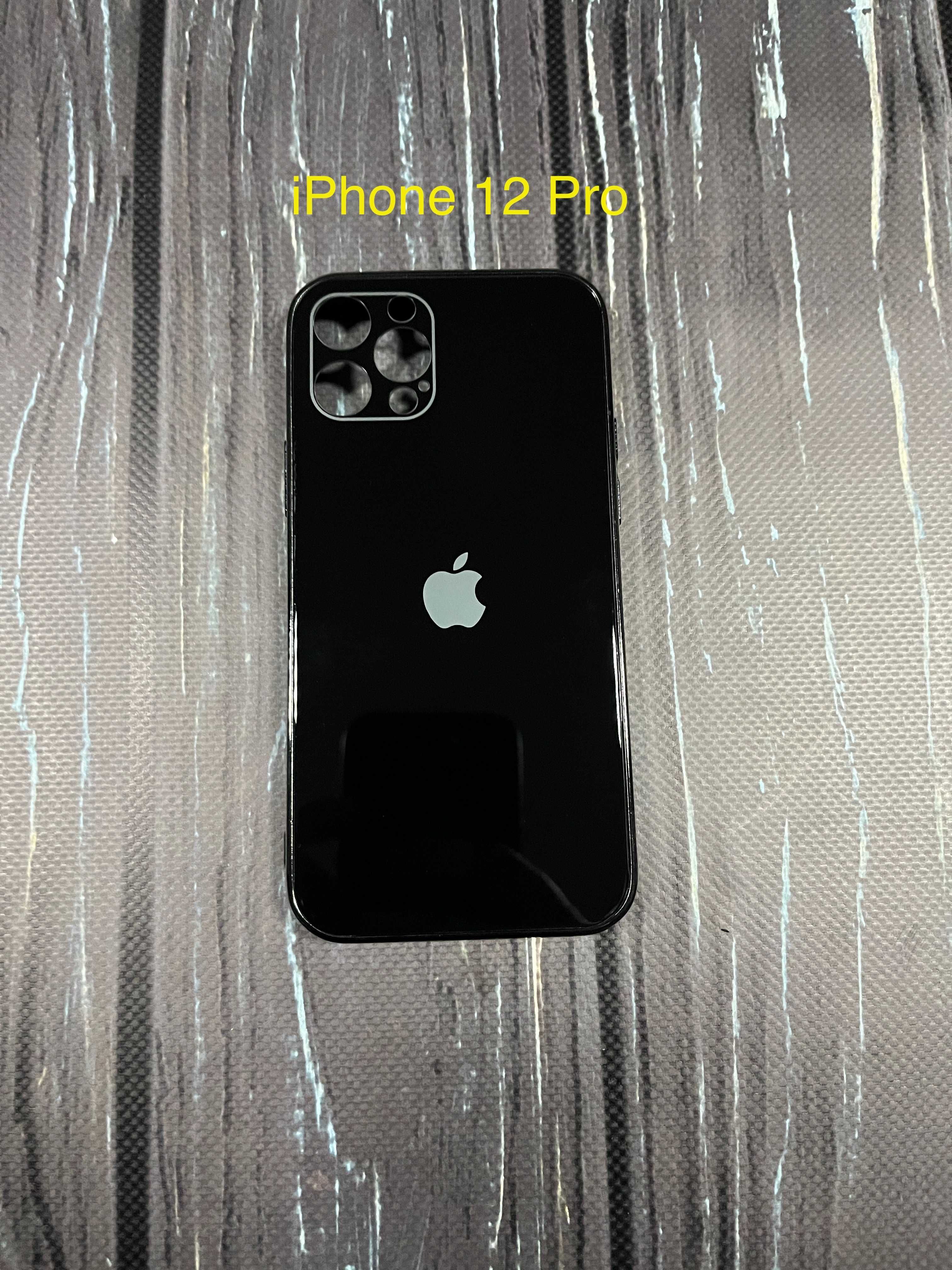 Скляний чохол iPhone 11 Pro Max / 12 Pro / 13 Pro Айфон чехол Glass