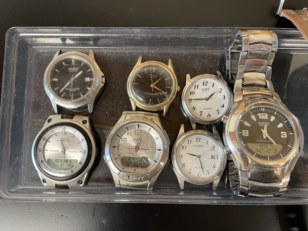 Sprzedam zegarki casio , poljot , gshock , seiko, fosil, citizen