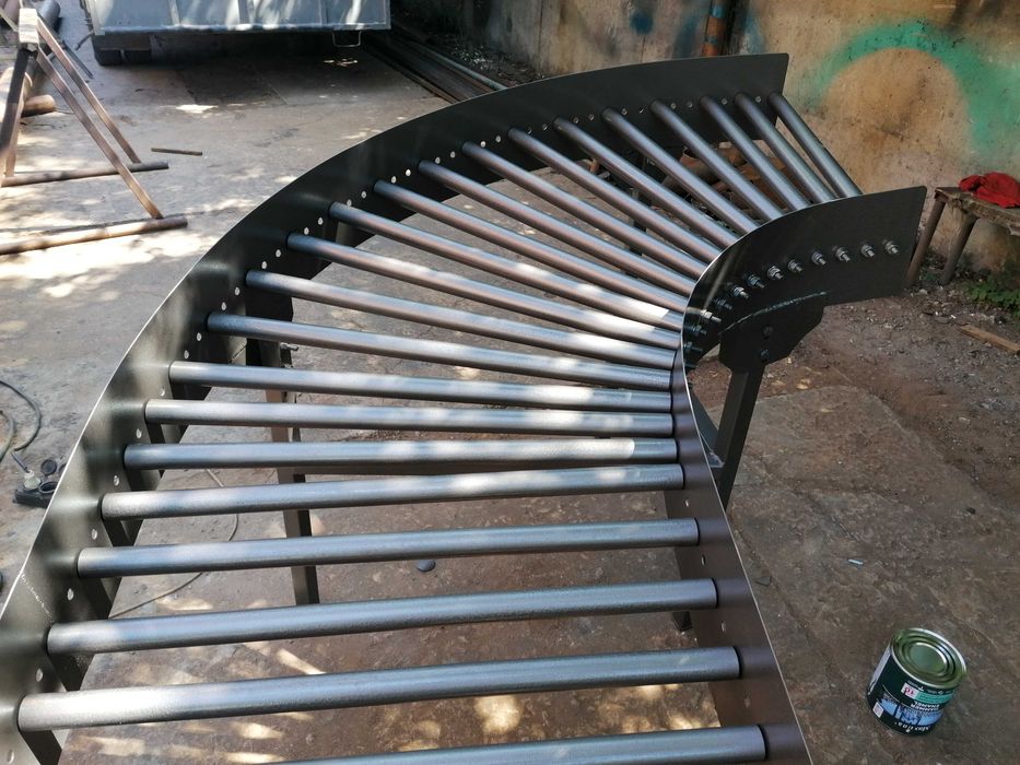 Шнековий навантажувач (погрузчик, загрузчик, конвейєр) в трубі