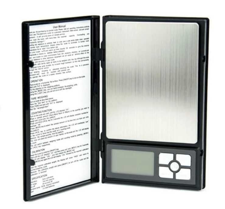 Весы ювелирные электронные Notebook Series Digital Scale до 500г