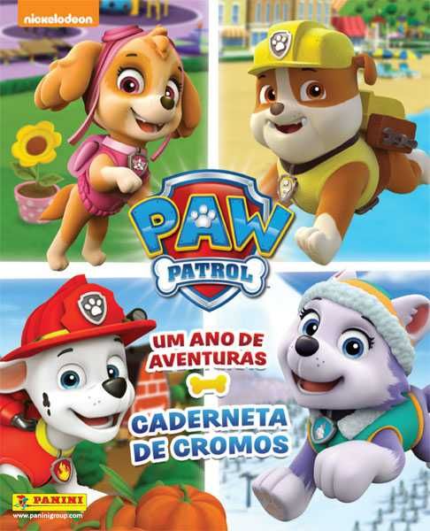 Cromos Panini "Paw Patrol (Patrulha Pata)" (ler descrição)