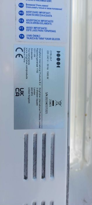 Grzejnik elektryczny olejowy  1500w
