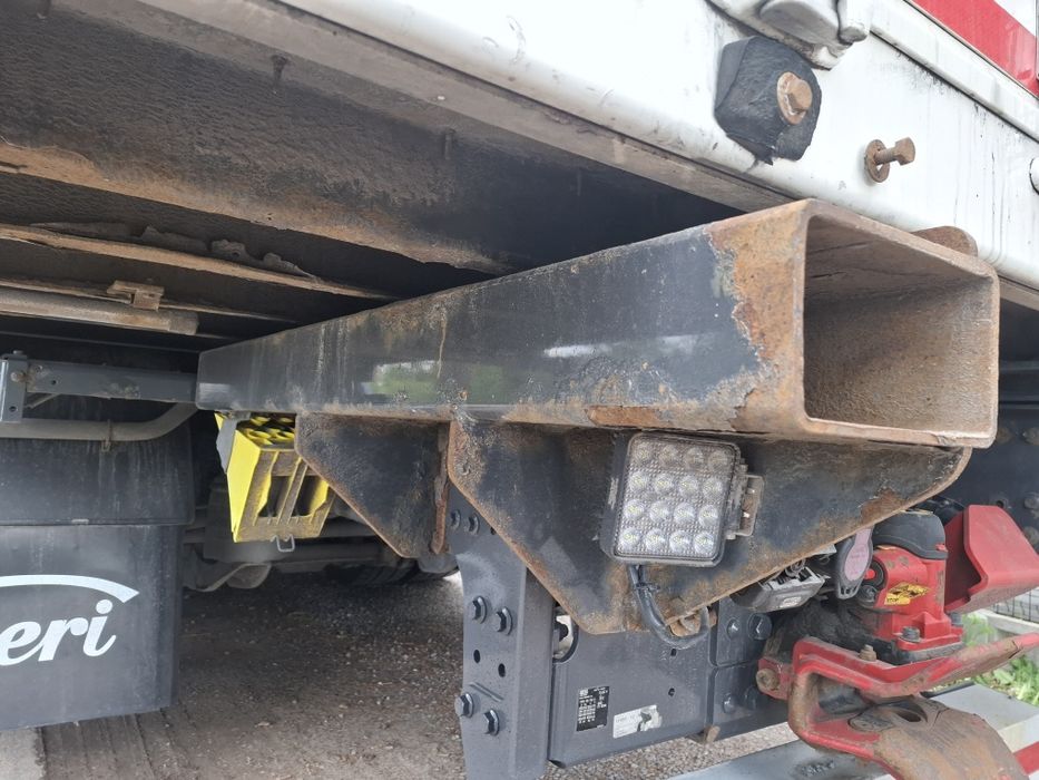Mocowanie wózka widłowego transport szyny transportowe