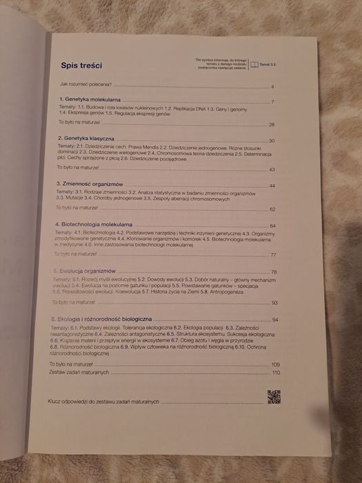 Zestaw ćwiczeń biologia poziom rozszerzony Nowa Era