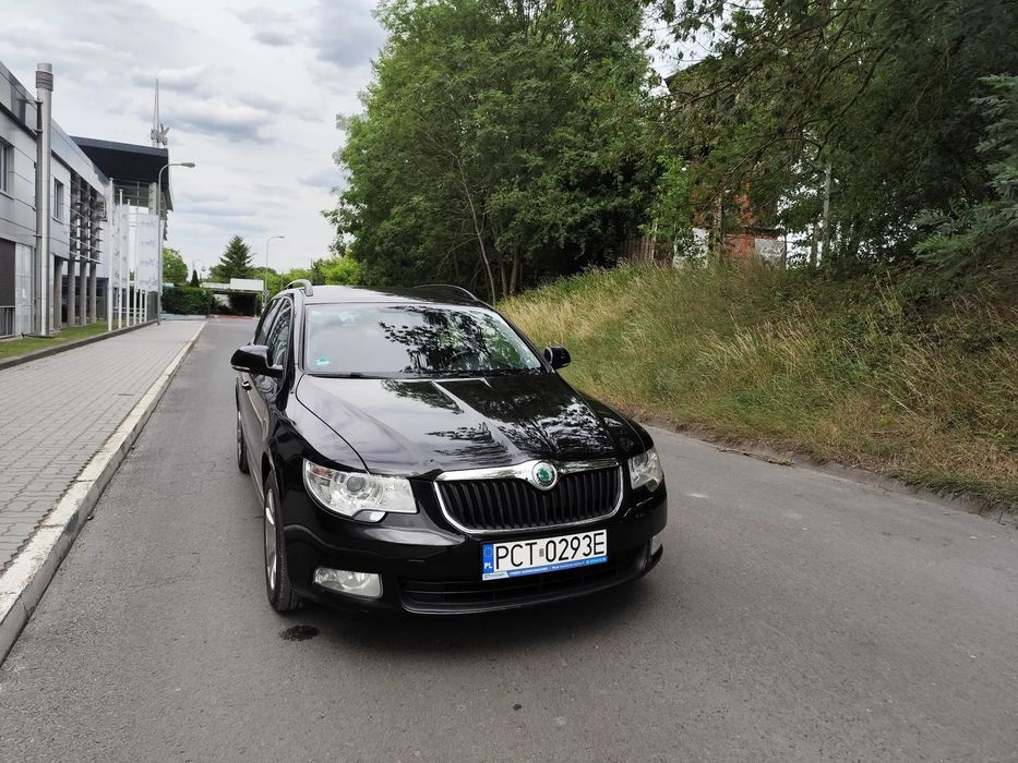 Skoda Superb Skoda Superb Kombi 2,0 TDI 170 KM, 2010 r, Bezwypadkowa